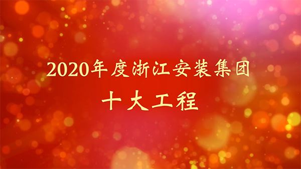 2020年度浙江安装十大工程